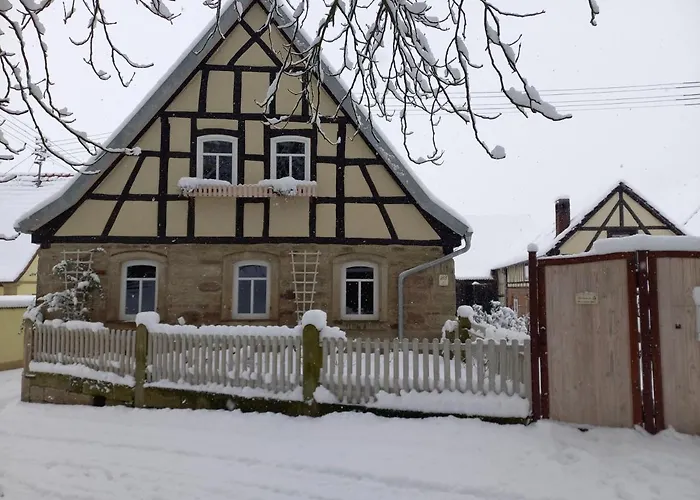 Apartmán Romantisches Rosencottage Hofheim in Unterfranken